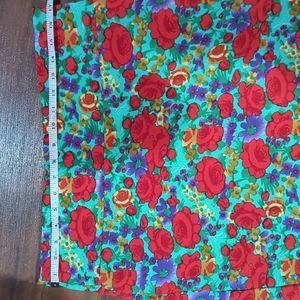 LuLaRoe Floral Cassie Skirt Size XL